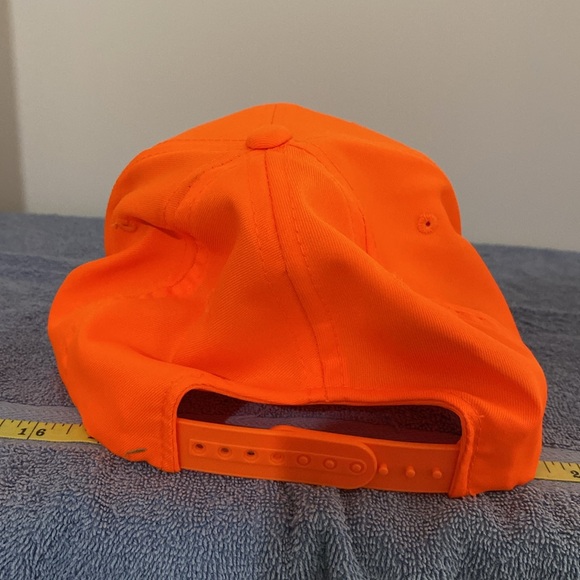 Bright Orange Baseball Cap NWOT - Picture 2 of 5